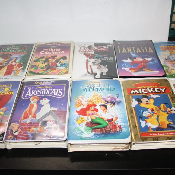 Disney | Office | Lot Of Disney Vhs Vintage | Poshmark